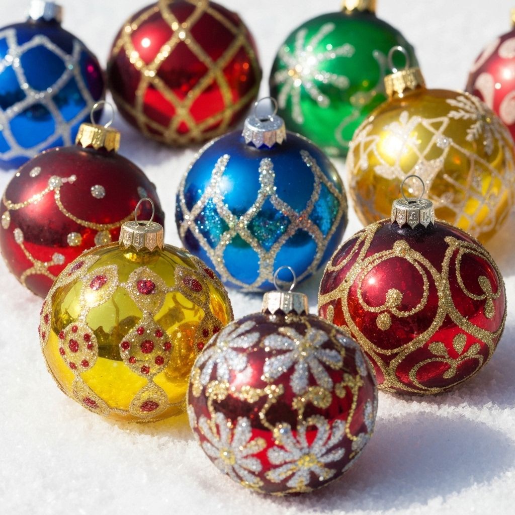 Hand-Blown Ornaments