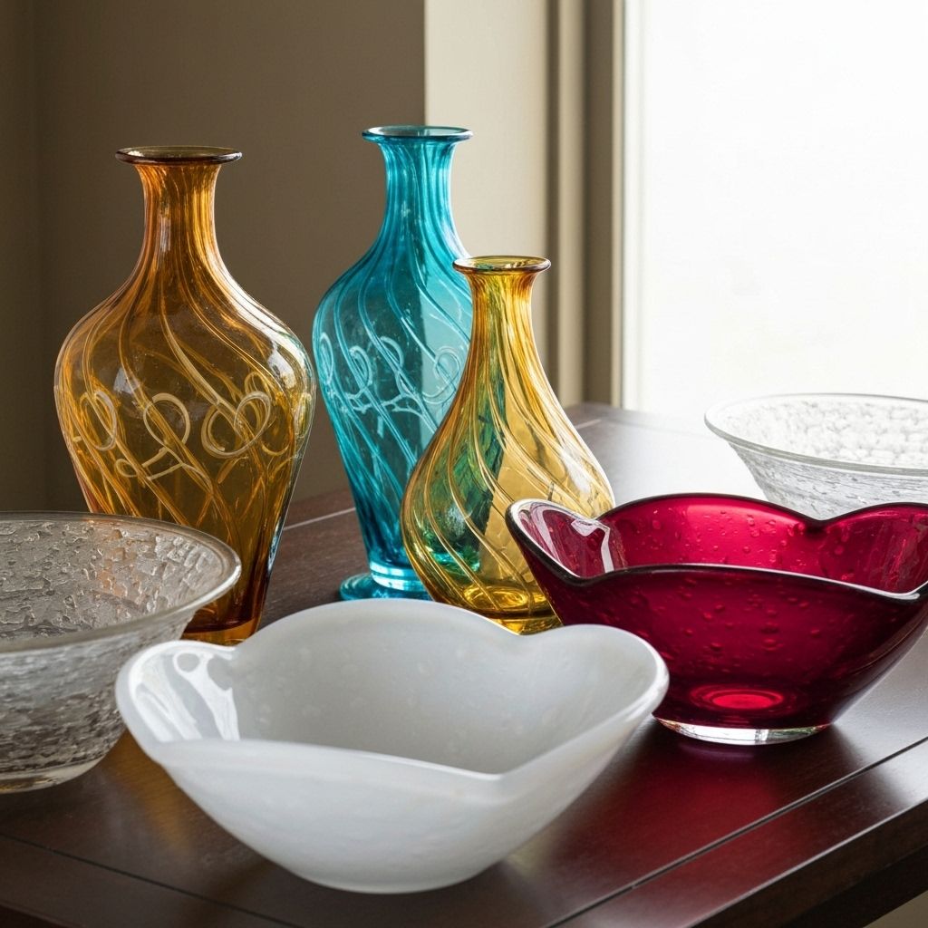 Glass Vases & Bowls